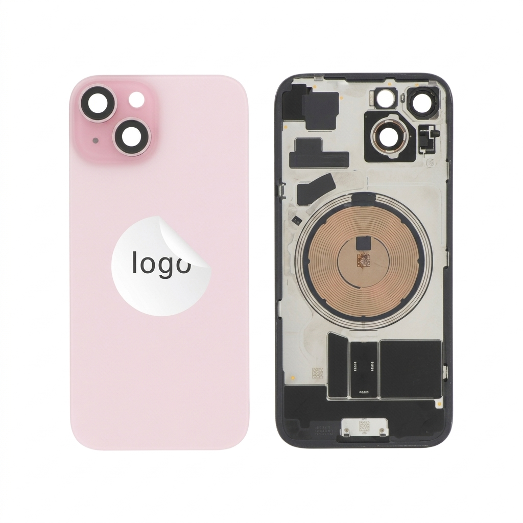 Vitre Arrière Rose iPhone 15 - Occasion