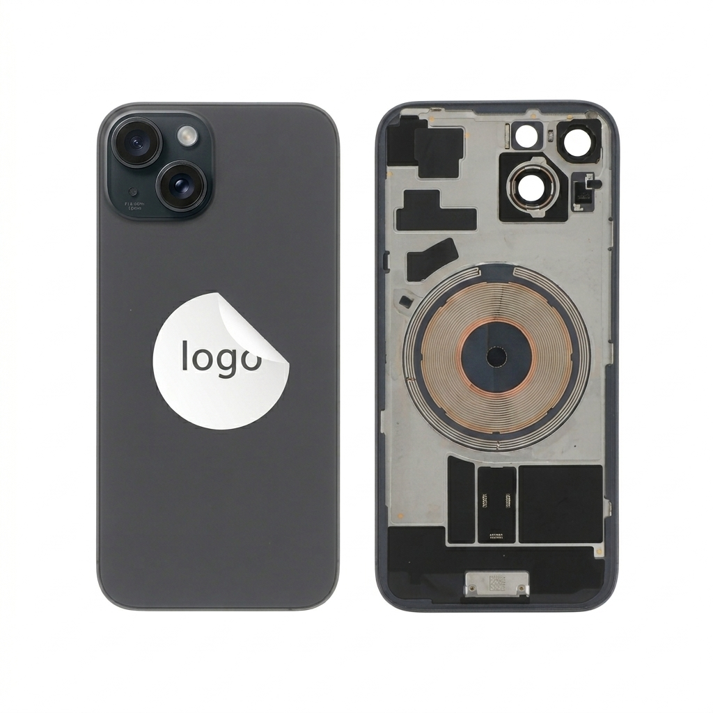 Vitre Arrière Noire iPhone 15 - Occasion