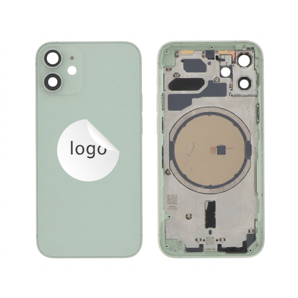 Vitre Arrière Verte iPhone 12 Mini - Occasion