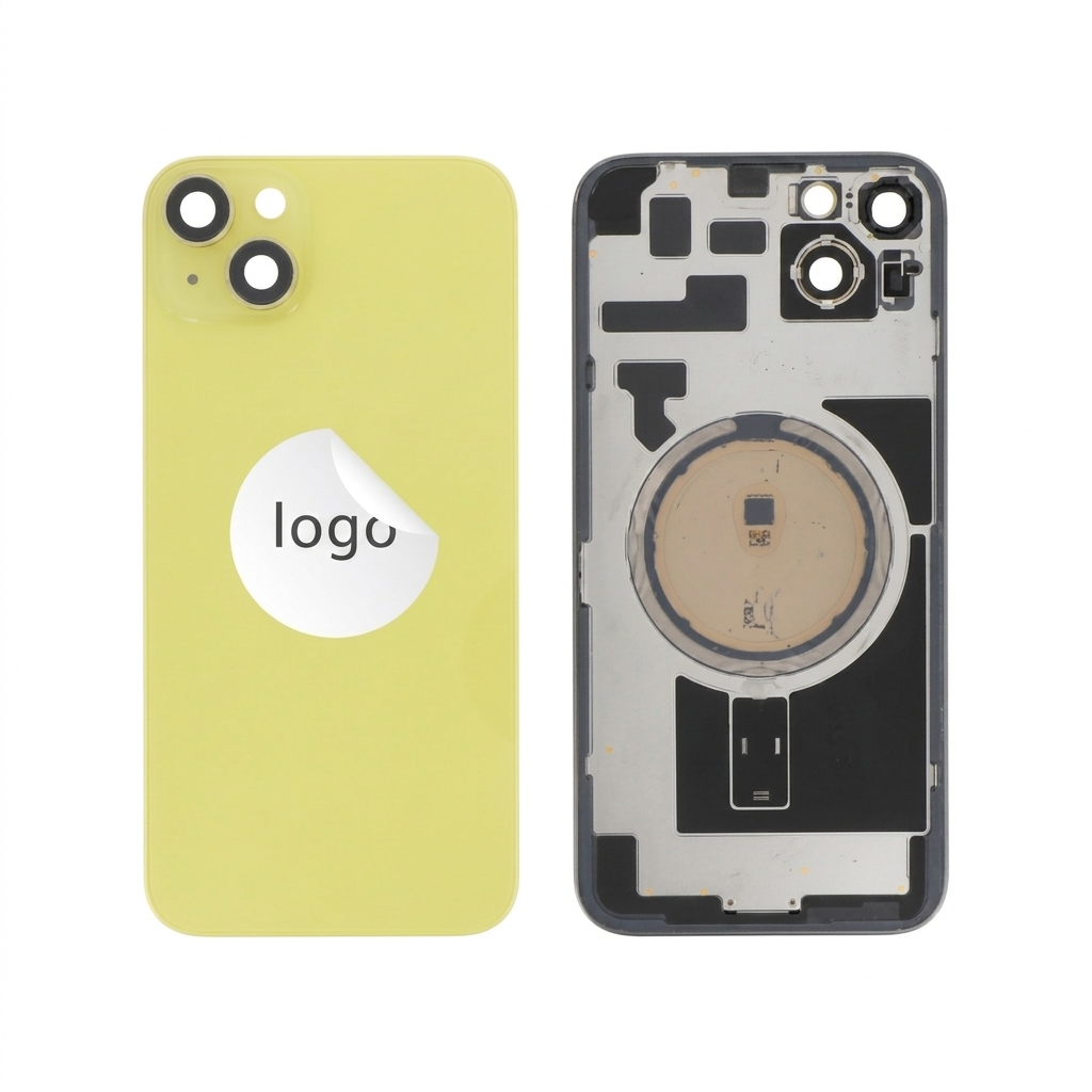Vitre Arrière Jaune iPhone 14 Plus