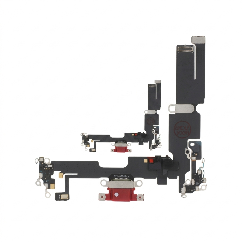 Connecteur de Charge Rouge iPhone 14 Plus