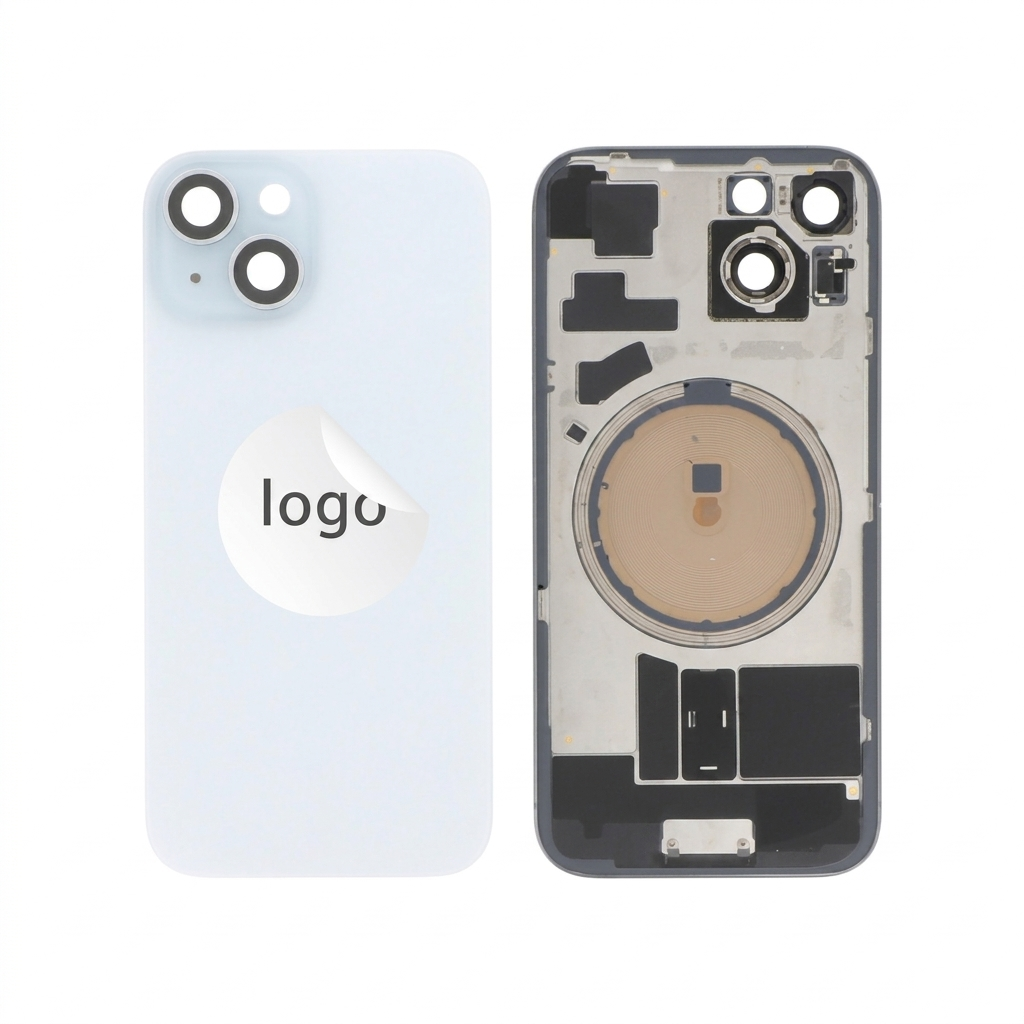 Vitre Arrière Bleue iPhone 15 Plus