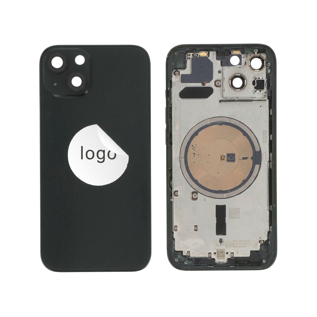 Vitre Arrière Noire iPhone 15 Plus