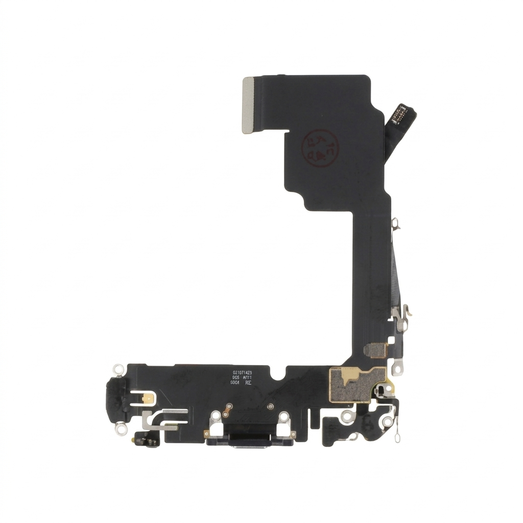 Connecteur de Charge Titane Noir iPhone 15 Pro