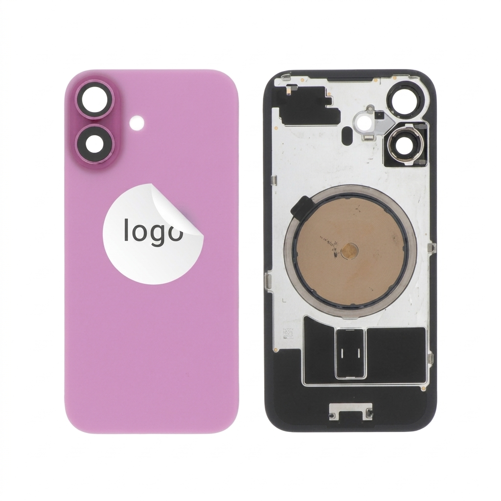 Vitre Arrière Rose iPhone 16