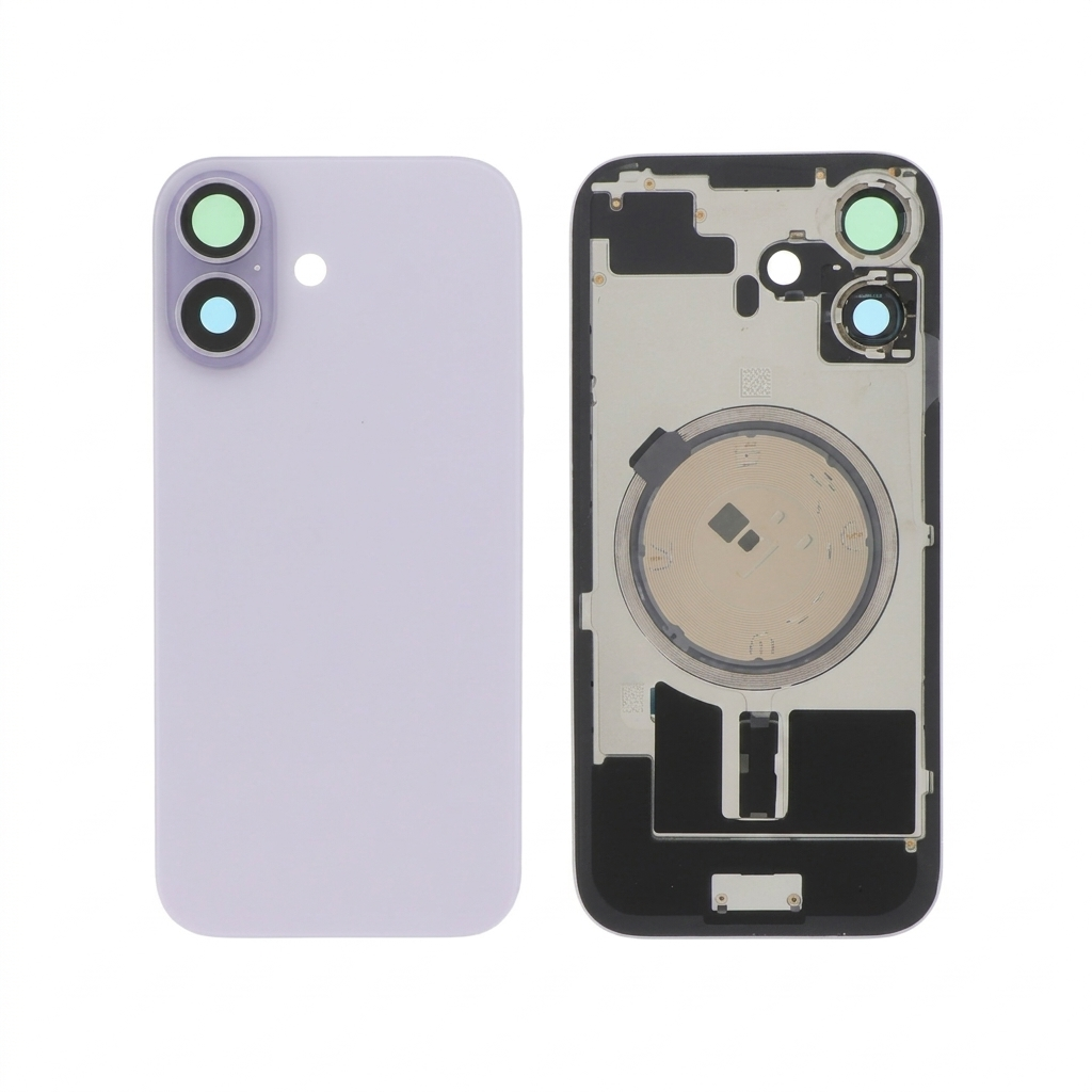 Vitre Arrière Lavande iPhone 17 Sans Logo