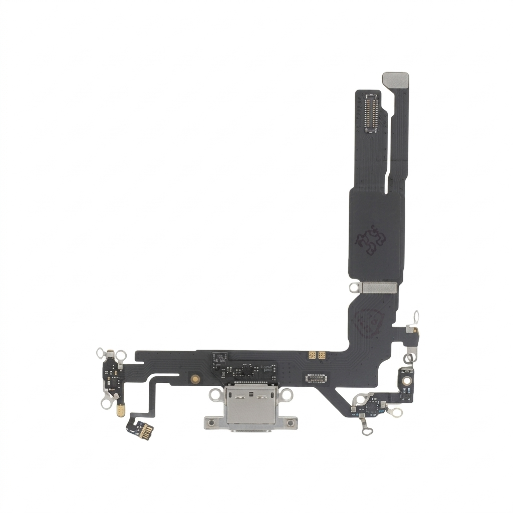 Connecteur de Charge Blanc iPhone 16